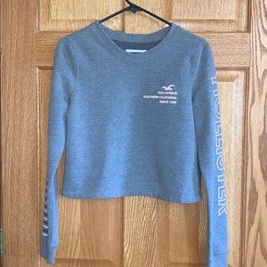 Hollister Cropped Sweatshirt